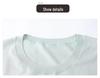 Young Mother's Stylish Ice Silk Knit Short Sleeve T-Shirt