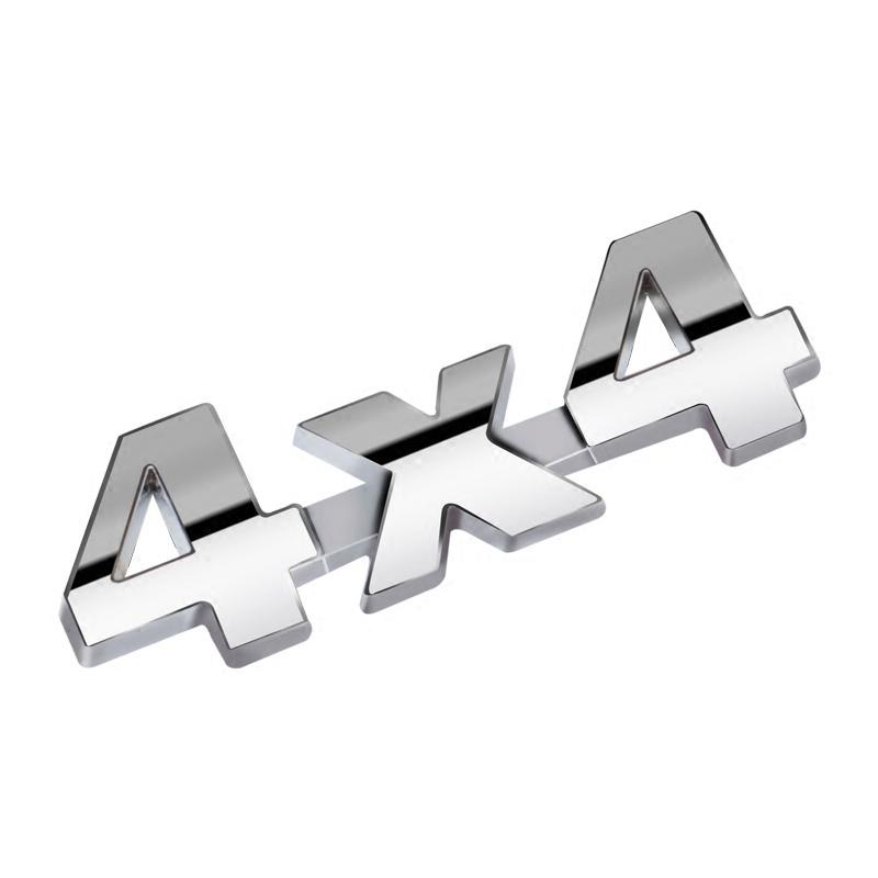 

3D Металл 4x4 Автомобильная Эмблема Автомобильный Значок Грузовик Наклейка Пикап Наклейка серебряный