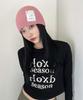 D.XO.H Tag Logo Beanie [Pink]