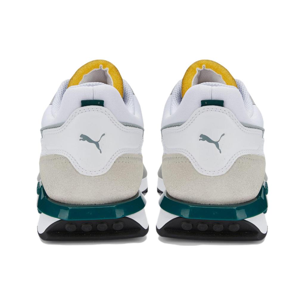 Puma City Rider White Nimbus Cloud Unisex Sneakers Black 382044-20