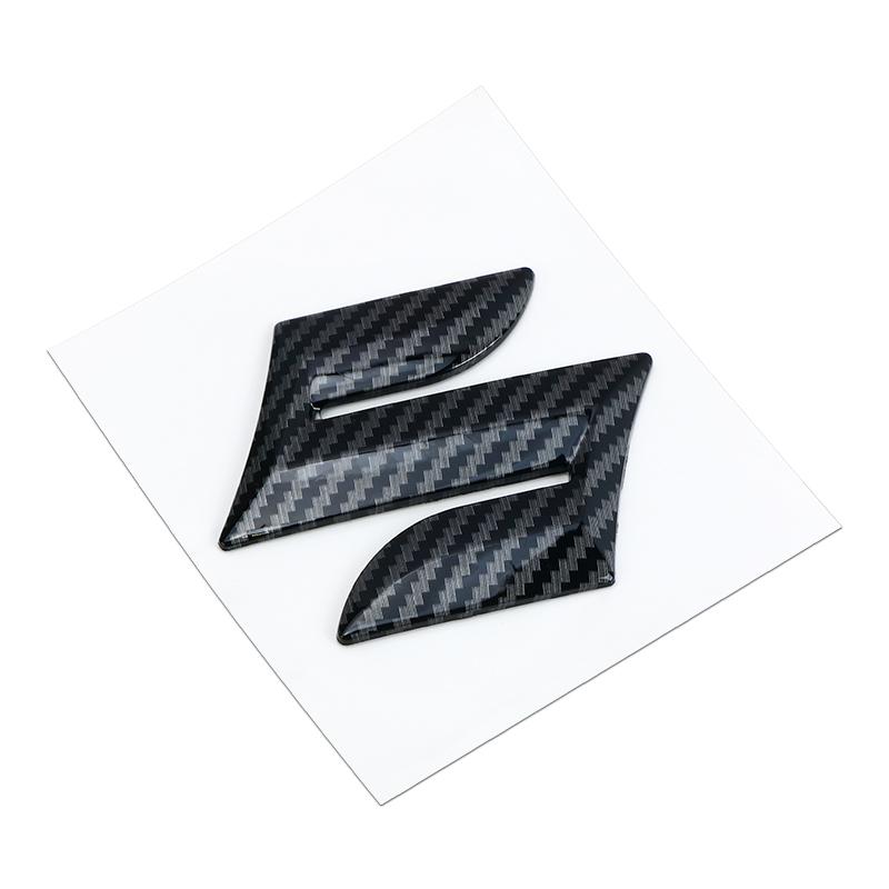 Capó del Coche Delantero y Trasero Marca de Cola ABS Logo Parrilla Delantera Pegatina de Insignia del Compartimento Trasero Para Accesorios Suzuki Swift ALTO