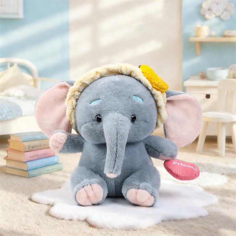 Little Elephant Plush Toy - Infant Sleep Comfort & Birthday Gift