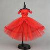 Evening Party Lace Dolls Clothes Tutu Dotted Doll Princess Dress Fashion Doll Dress  DIY Toy
