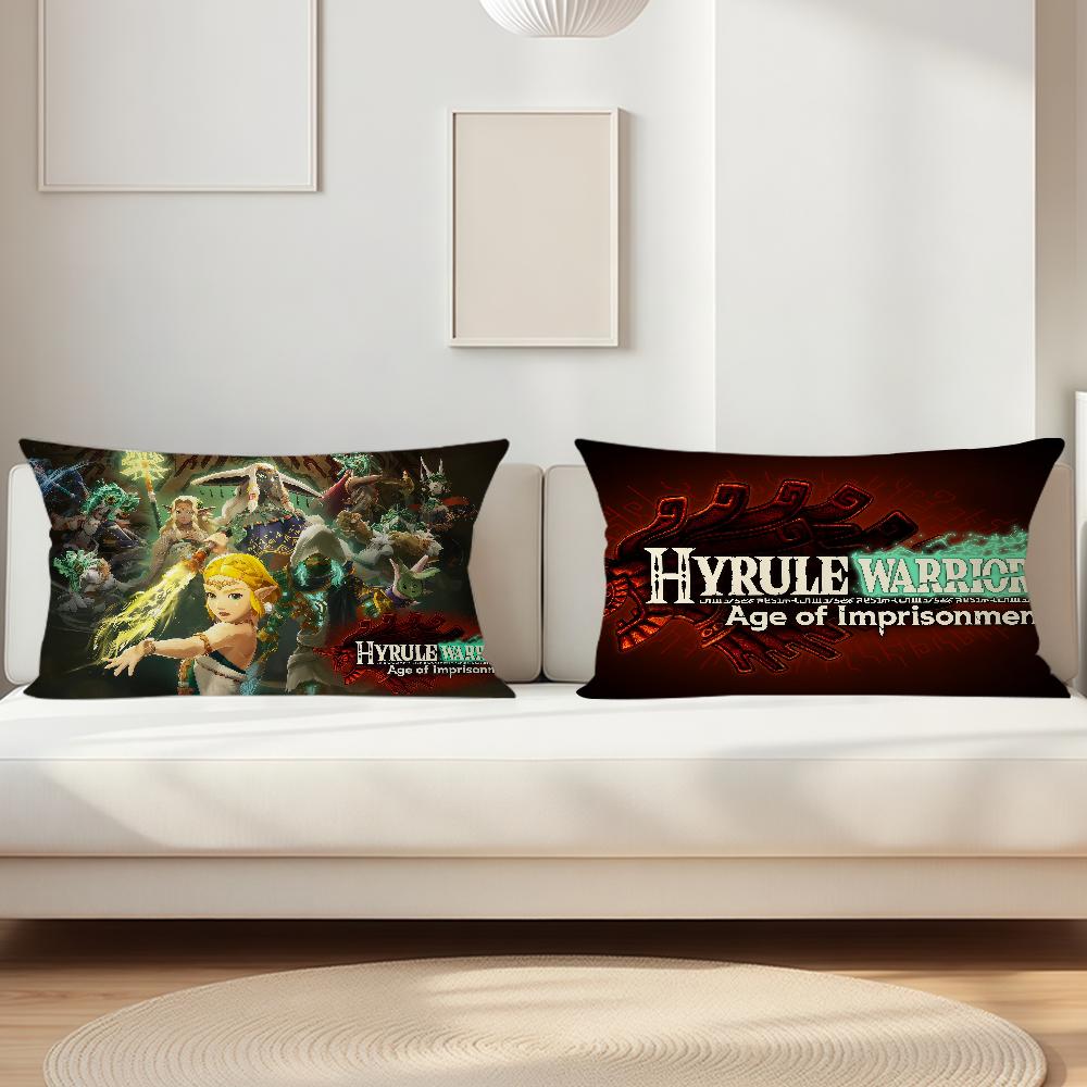 Game H-hyrule W-warriors A-age Of I-imprisonment Pillow Case Suitable For Decorating Homes Bedrooms Children Room Sofas Other