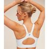 Gymshark High Support V Neck Sports Bra Gs White B3b3l Wb57