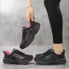 Four Seass Waterproof Lightweight Running Shoes Women Women Leather Soft Casual Sneakers Ladies N-Slip Rebound Jogging Shoes