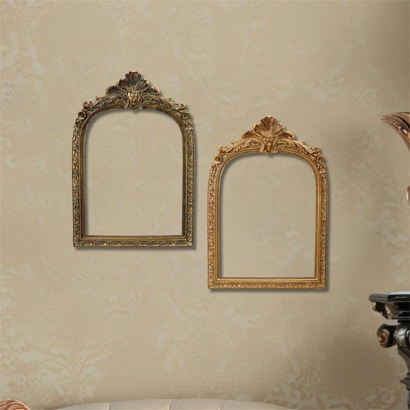 Antique Ornate Oval Photo Frame for Wall Mounting Retro Picture Frame,Decorative Photo Frame Wall Decors for Offfice Home Decors