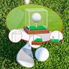 Clear Golf Ball Protection Storage Case Acrylic Wood Base Dustproof Showcase For Sports Collectibles