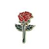 Cartoon Rose Flower Alloy Brooch: Versatile Women's Accessory