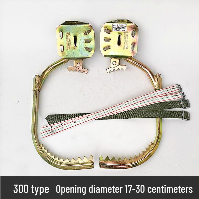 Baumkletter-Fußspitzen - Langlebige Eisen-Schuhe & Haken für Stangen