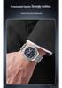 OFNS Men's Dual Calendar Quartz Watch - Business Waterproof Steel Strap Wristwatch.