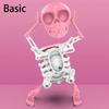 with Music Dancing and Swinging 3D Skull Toy with Lights Wind Up Skeletons New Dancing Skeleton