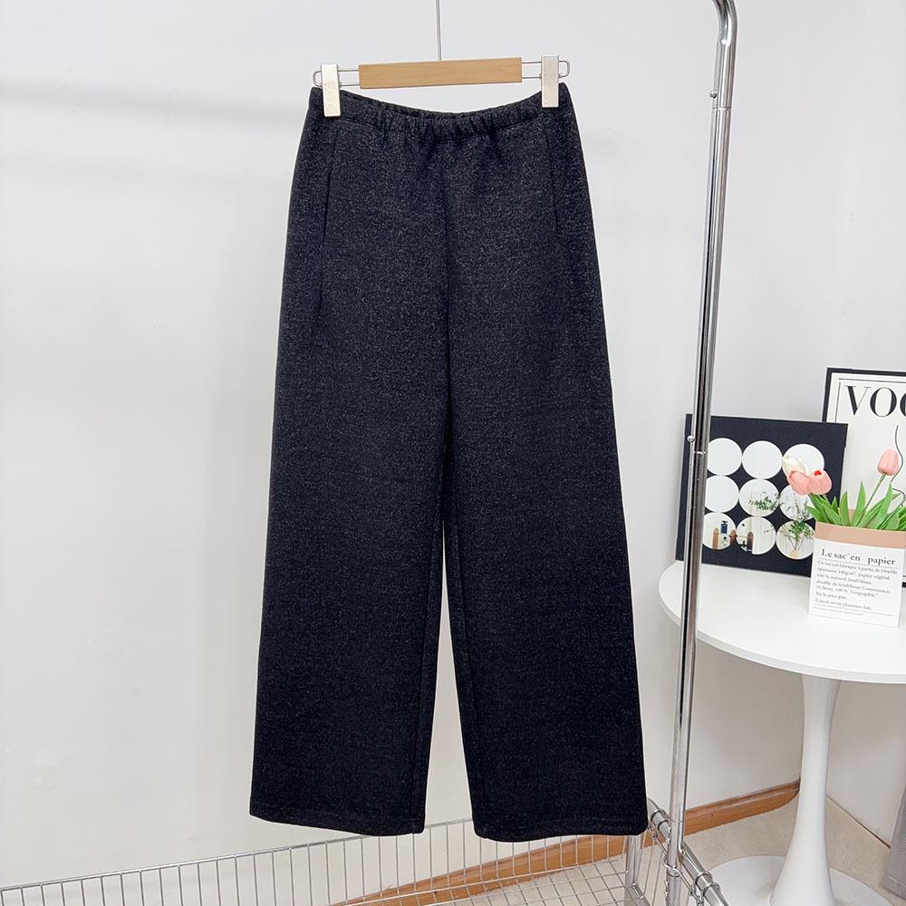 

Elegant Eastern-Inspired Slimming Acetate Wool Wide-Leg Pants – Wrinkle-Resistant with Elastic Waist Extra Large
