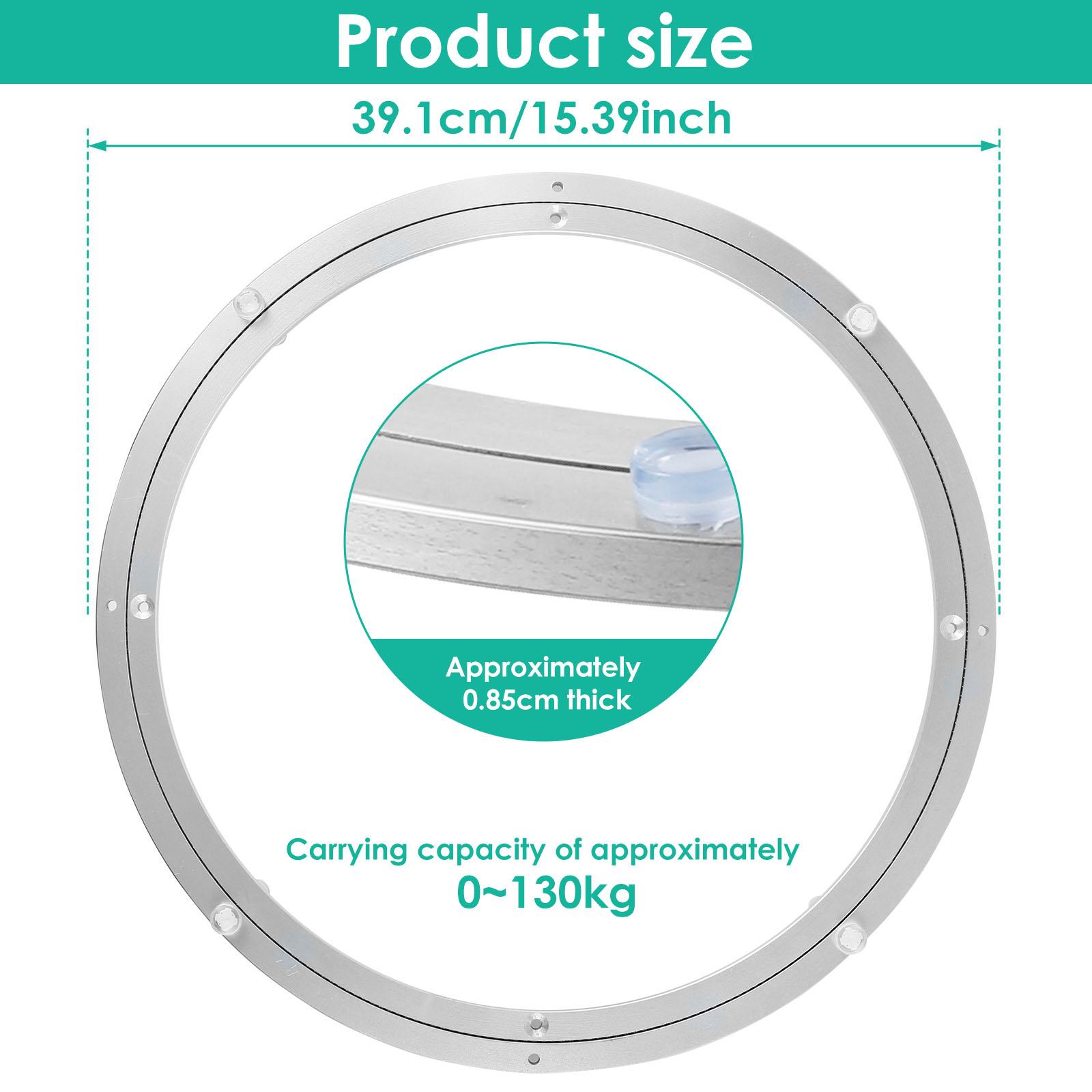 

12/14/16 дюймовый поворотный подшипник 360° сверхпрочный металлический вращающийся подшипник для круглого обеденного стола поворотный стол максимальная грузоподъемность 130 кг