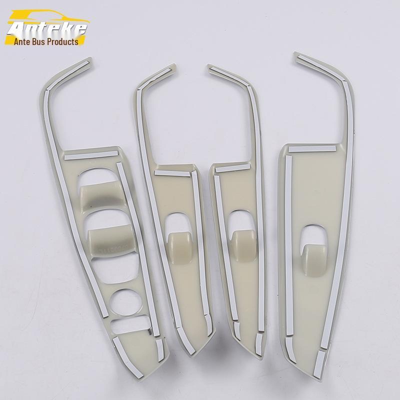 17 Kicks Decorative Frame: Glass Switch & Door Window Armrest Button Accessories
