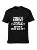 Brand Who Serve Funny Tennis Pickleball 2019 Summer Men Short Sleeve TShirt