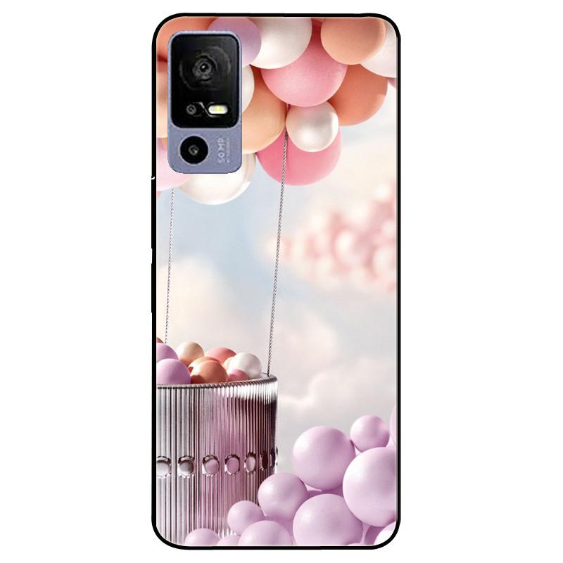 For TCL 40R 5G Case 6.6'' Silicone Soft Fashion TPU Phone Cover for TCL 40 R 5G Cases T771K T771A T771H Bumper Funda For TCL 40R