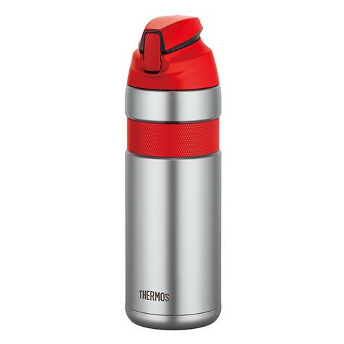 Thermos Vacuum Insulated Straw Bottle FFQ-600 Red FFQ-600-S-R