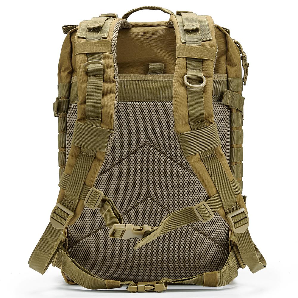45L Tactical Backpack for Men EDC MOLLE Expansion Pack Outdoor Hiking Hunting Survival Travel Bag for Daily Use