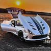 1/32 Dodge Viper ACR SRT Alloy Sports Car Model Diecasts Metal Toy Vehicles Car Model Simulation Sound Light Childrens Toy Gift