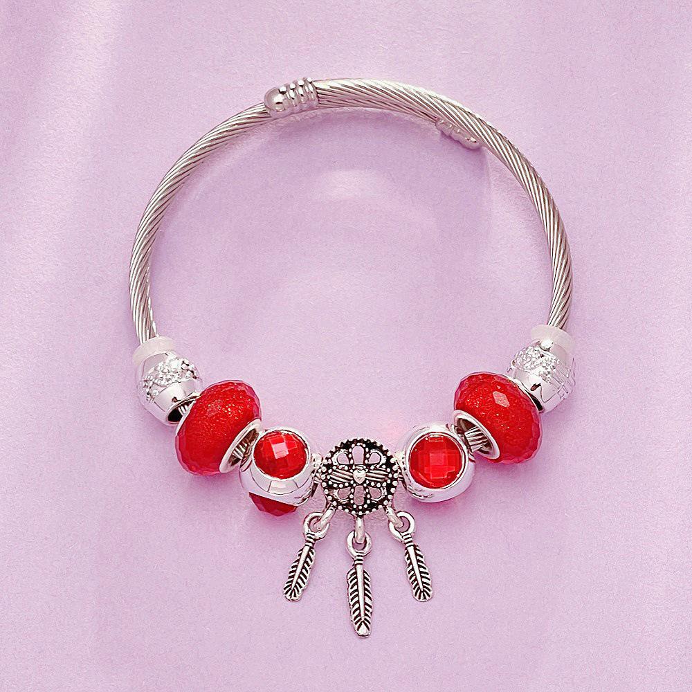 Pan's Dreamcatcher DIY Beaded Bracelet - High-End Removable Jewelry