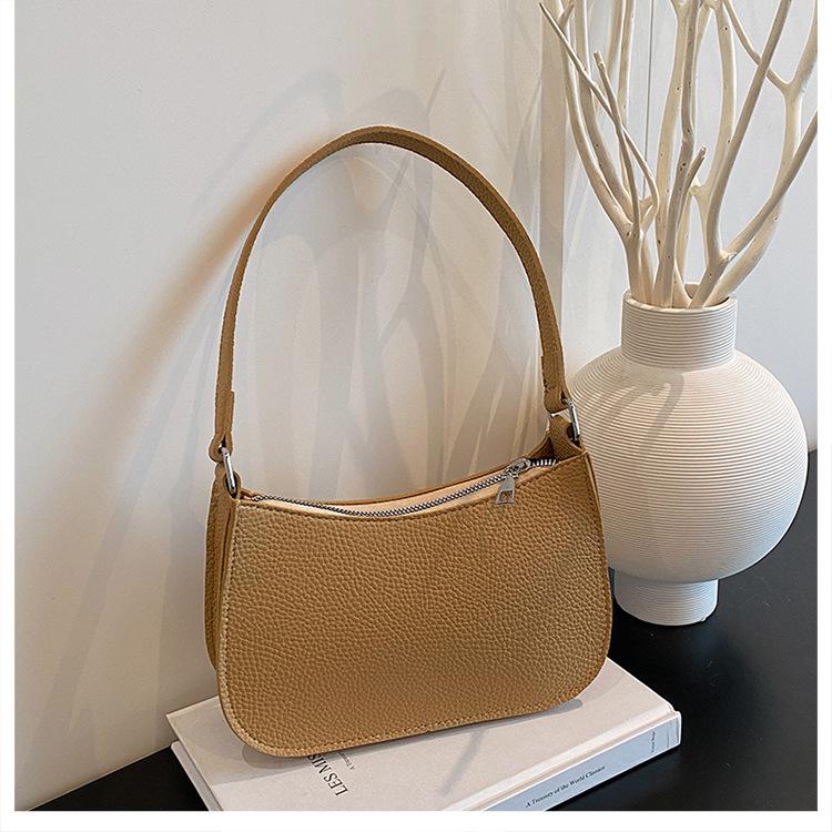 

Premium bag women 2025 new baguette bag retro hand-held underarm bag foreign style girl shoulder commuting bag