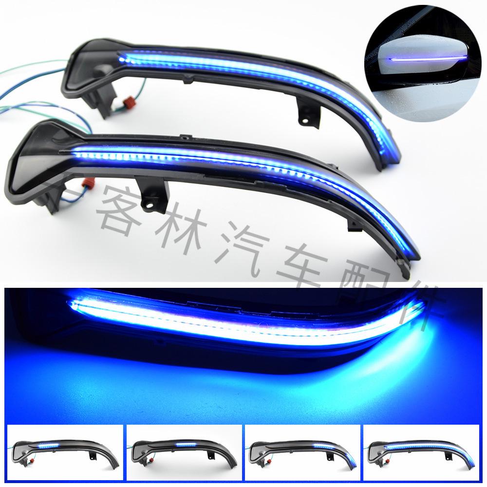 

BMW G20/G21/G28 2019+ Синий/Желтый Светодиодный Последовательный Указатель Поворота на Зеркале Заднего Вида