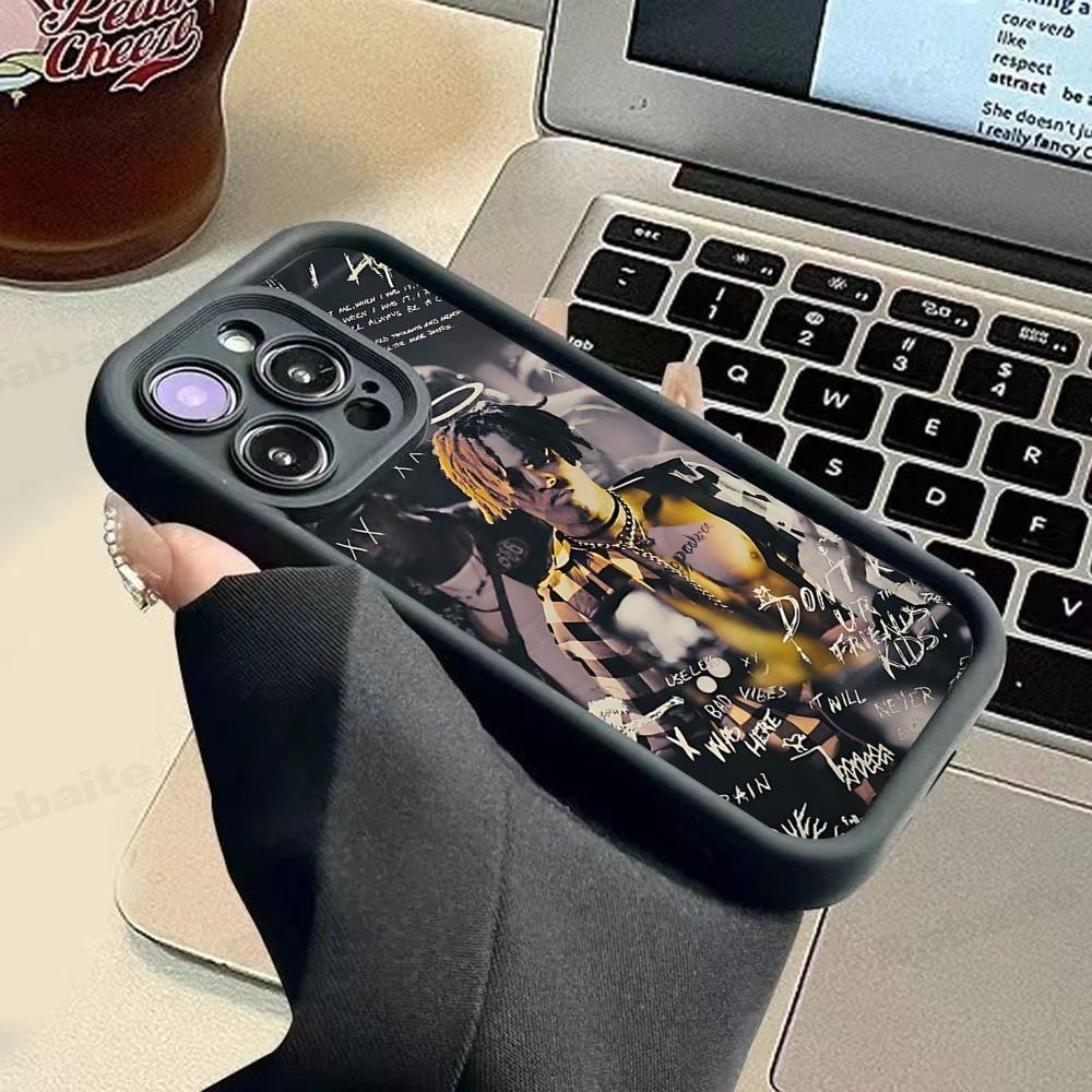 Raper X-XXXTentacionS Dla IPhone 17 16 Pro Max 15 Pro 14 Plus 13 12 11 Miękkie Etui na Telefon