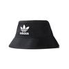 adidas Originals Trefoil Logo Cotton Fisherman Hat Unisex Hats Black AJ8995