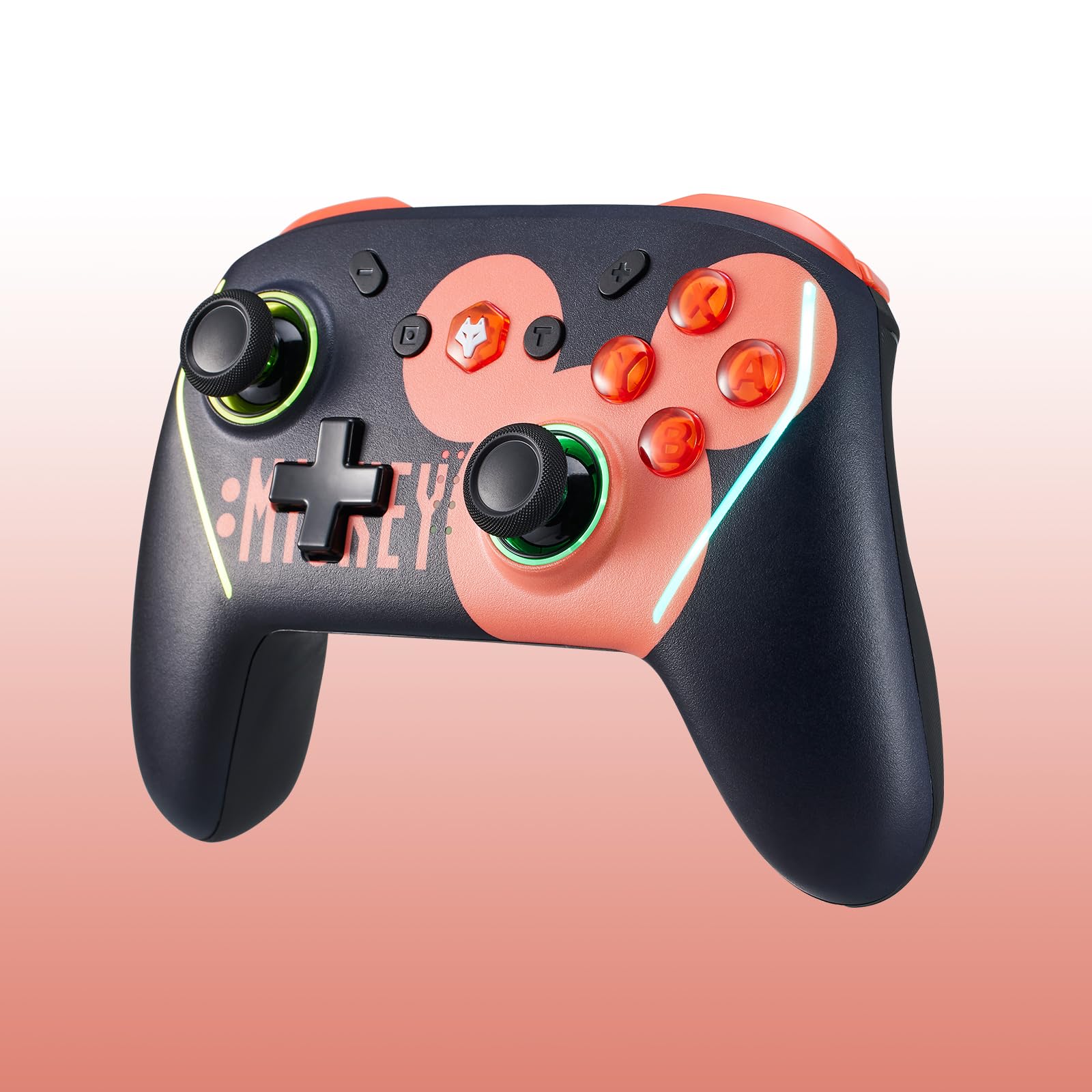

NBCP Wireless Controller Switch Controller with Mouse Touch on Back Additional Switch Pro Controller with and Turbo Features (for Switch/Lite/OLED