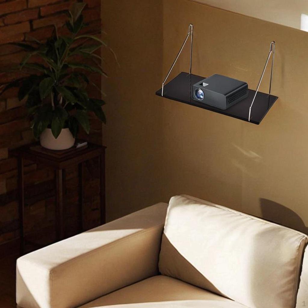 Floating Shelf Wall Display Modern Storage Rack Organizer for Bedroom Living Room Home Decor