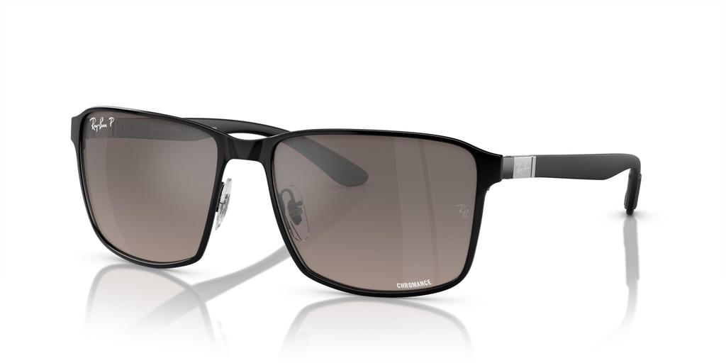 Sunglasses RB3721CH Matte Black on Black 59 Ray-Ban