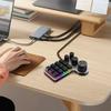 12 Keys 4 Knobs Programming Macro  Keyboard USB Wired/Bluetooth-Compatible Mechanical Gaming Keyboard for Gamers/Designers