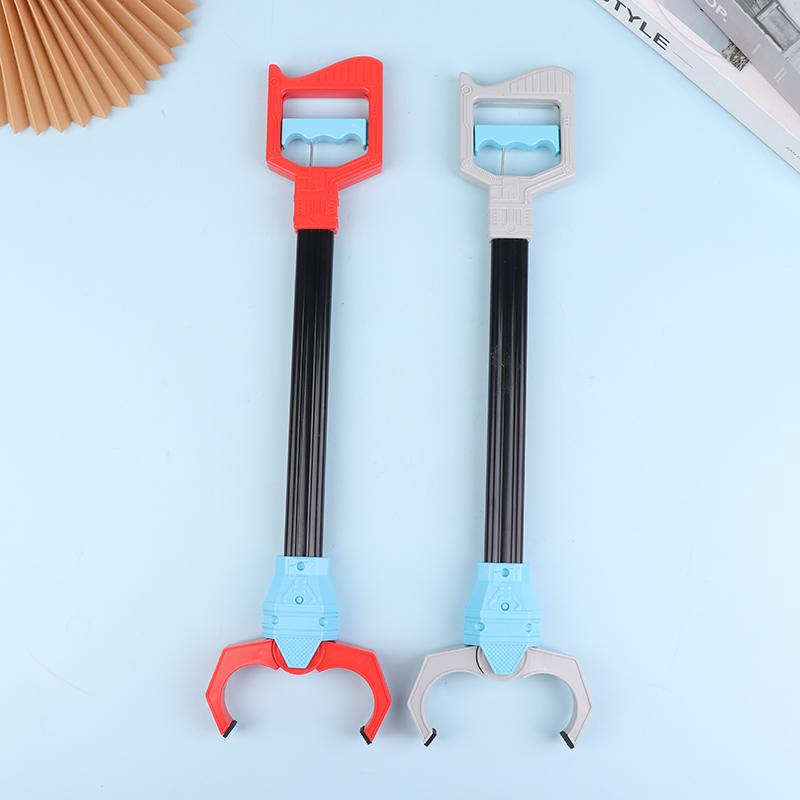 Spielzeug-Greifer für Kinder, Hand-Augen-Koordinationsspielzeug, Cartoon-Hygienewerkzeug, Papiergreifer für den Außenbereich, tragbarer Müllgreifer