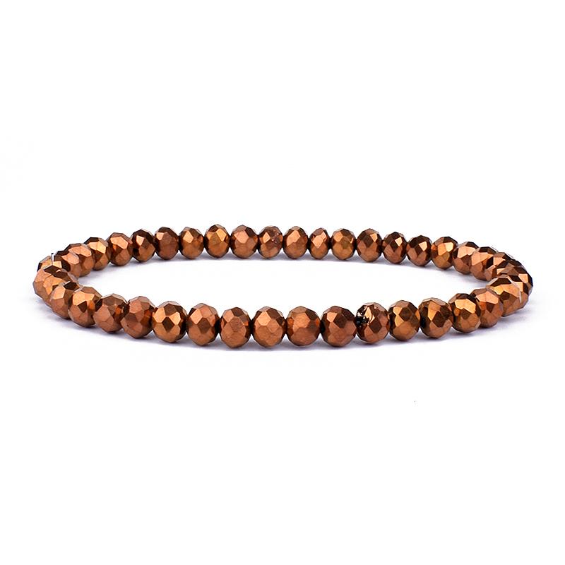 Mini Geslepen Kristal Armband Dames Luxe Kralen Dames Armband Mode 6/8mm 41kleur Kristallen Kralen Armband Vriendschap Sieraden