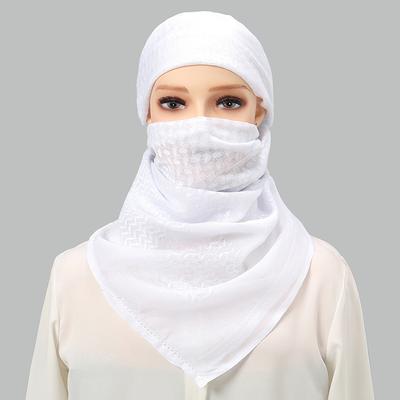 Sommer Damen Taktischer Arabischer Schal Herren Mode Leichter Hijab Schal Frühling Armeegrün Karierter Kopfschal Warme Maske