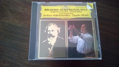 CD JOHANNES BRAHMS, ERNST SENFF CHOR B - Symphonie No. 3 ? Tragische Ouvert? 4297652 Deutsche Grammo 1990 Germany Classical Used