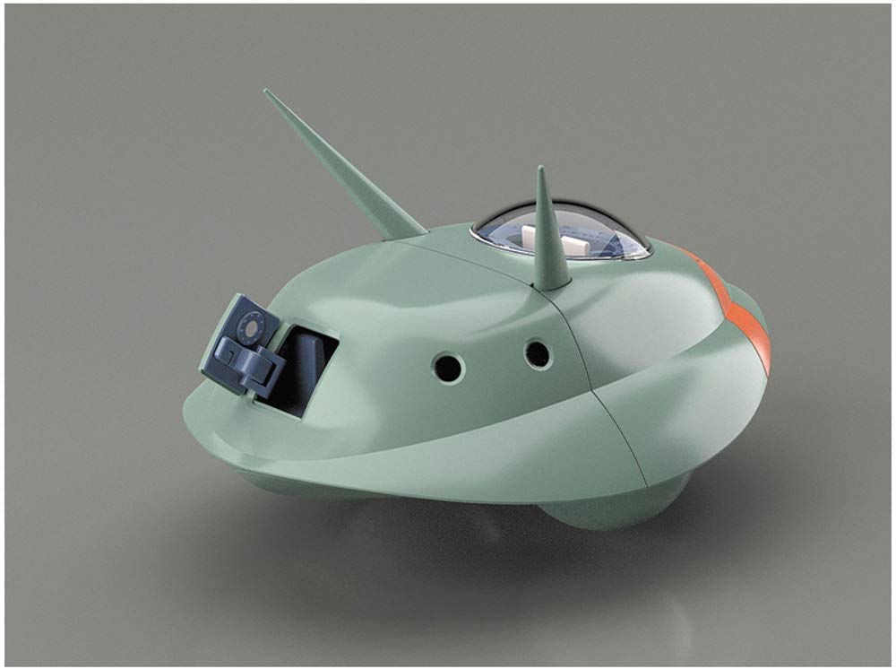 Aoshima Bunka Kyozaisha Future Boy Conan Flying Machine I II Scale Plastic Model White No.6 & 1/32 & 1/144