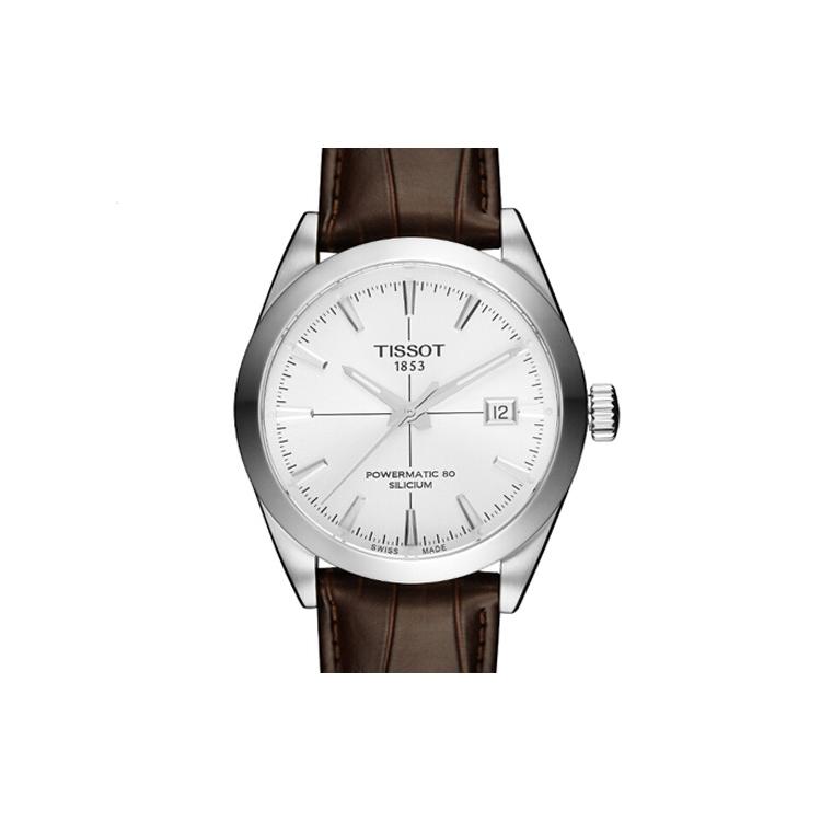 TISSOT Windy Collection Automatic Mechanical Movement Men's Watches Watch 40mm Silver Dial Stainless Steel Case T127.407.16.031.01