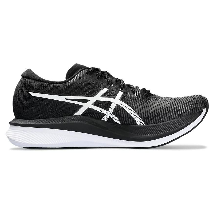 ASICS Men's Magic Speed 3 Carbon Plate Running Shoes Black White 1011B703-001