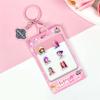 Cartoon Anime Movie Transparent Acrylic Keychain Pendant, Exquisite Gift Hanging Accessories For Backpacks