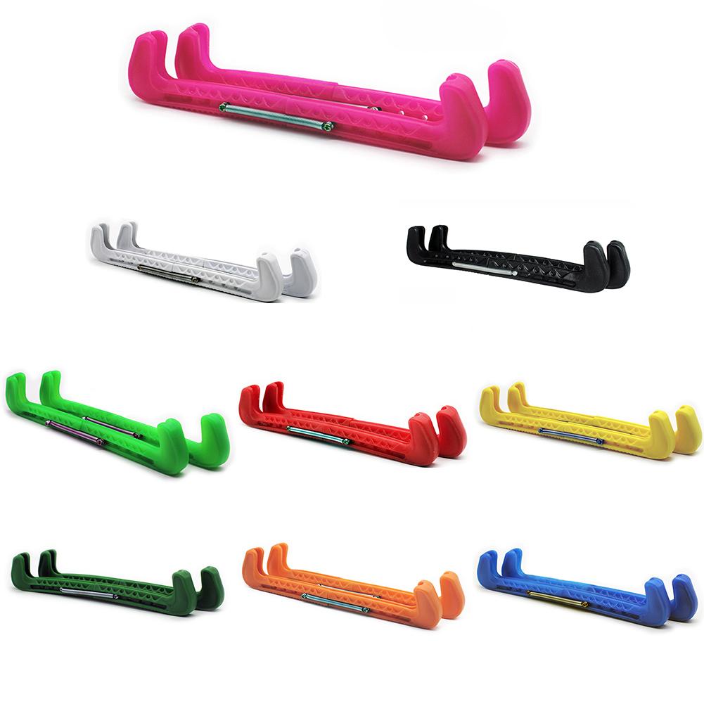 NyxSeat 1 paar schaatsbeschermers, microvezel, antislip beschermhoes, schaatsbescherming, schaatsaccessoires, schaatsen voor kunstschaatsen en kinderen (zwart