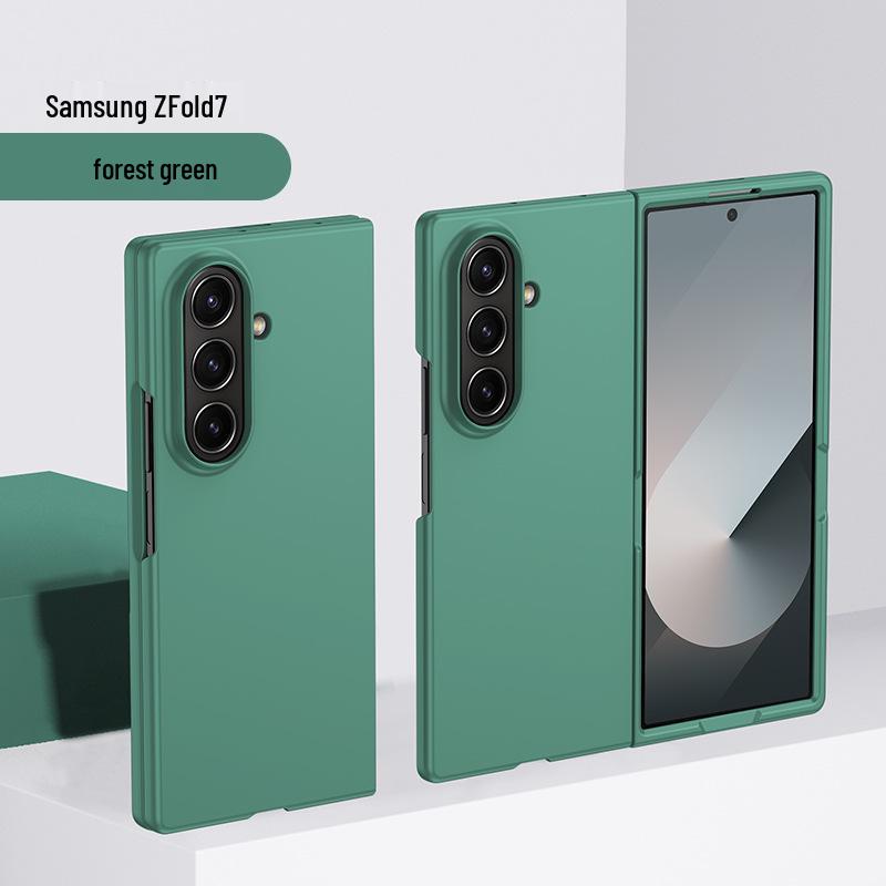 Samsung Z Fold7 Hülle: Matte Hautgefühl, Sturzsicher, Passt für Z Fold6/Z Fold5, Unisex-Design