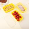 Rectangular Thickened Plastic Bento Box for Takeout and Fast Food