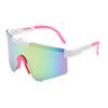 Protective Glasses New Men Sports Square Sun Glasses Women Uv400 Retro One Piece Eyewear Oversize Driving Sunglasses