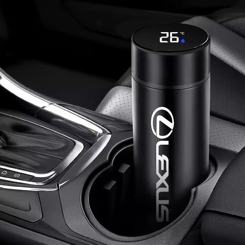 Car Insulated Cup 500ml Water Cup Coffee Tea Thermos For Lexus GS IS LS500h ES260 ES300h RX350h NX260 UX260 LM LC RZ450e TX RC