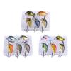 5 Pièces Appâts de Pêche en Plastique Petit Crankbait Wobbler Appâts Durs Artificiels Appâts Crank avec Boîte à Pêche Accessoires de Pêche