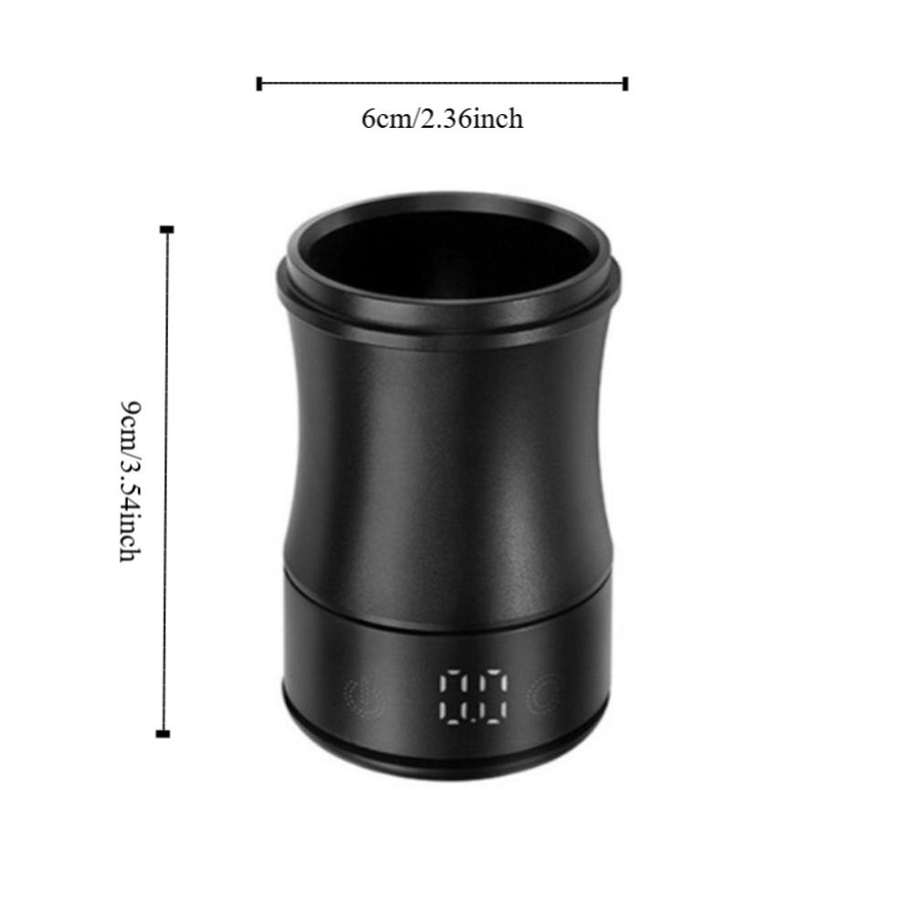 Elektronisk Kaffevåg med Hög Precision LED-skärm Kaffepulverkopp 58 MM Kaffedoseringskopp Gåva