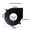 75mmx15mm 7515 DC 5V USB Fan Cooling Turbo Blower 15mm Brushless 3D Printer For Extruder Cooler Power Inverter Air Pump PC CPU