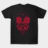 Herren Schwarzes Print-T-Shirt Wayward Sons No-Cut Transferpapier Druck Baumwoll-T-Shirt